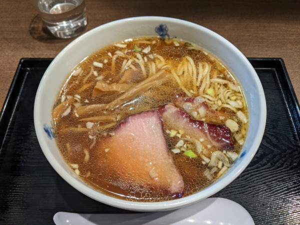 「らうめん（青竹打ち・レギュラー）」@淺草 來々軒の写真