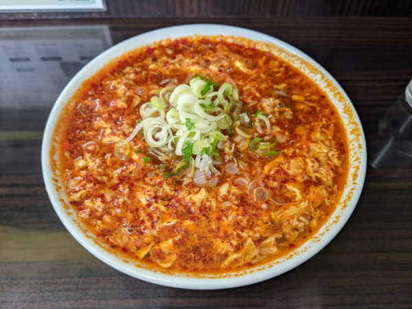 「元祖カレータンタン麺（中辛）」@元祖カレータンタン麺 征虎 総本店の写真