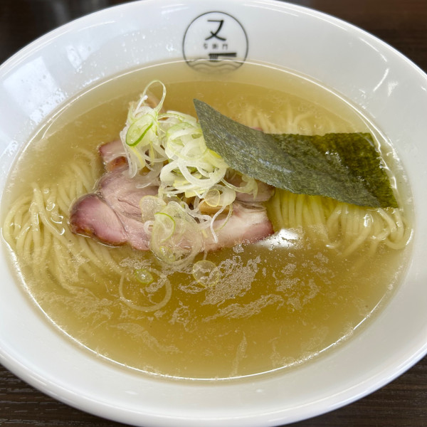 「塩らーめん800円」@らーめん又右衛門の写真