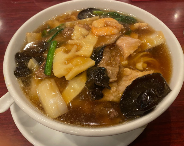 「五目そば　1485円」@香妃園の写真