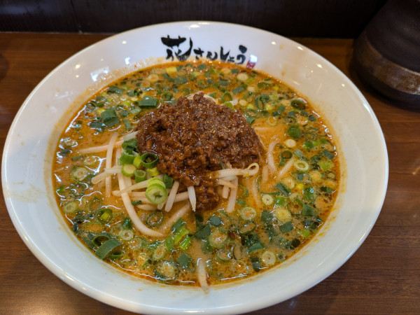 「スーラー担々麺」@担担麺 花さんしょう 日高店の写真
