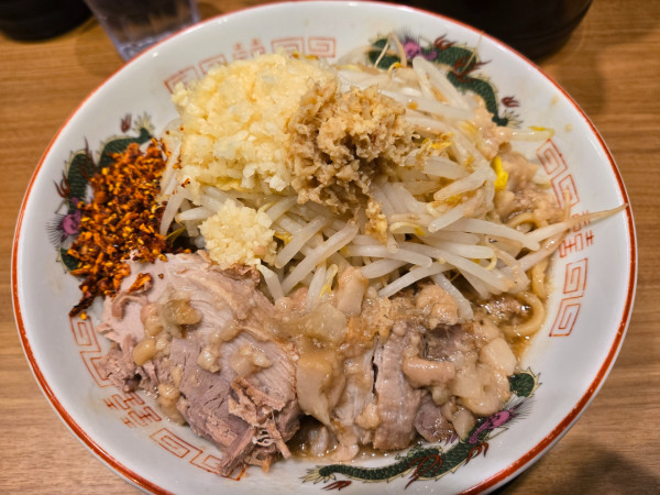 「油そば(ニンニク)」@THE魚郎の写真