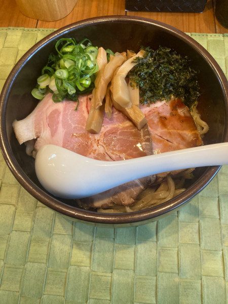 「まぜそば(大盛)」@らぁ麺や 汐そば雫の写真