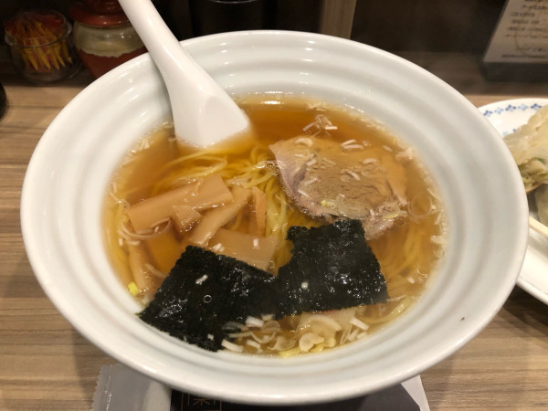 「東京醤油ラーメン」@開楽の写真