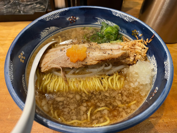 「背脂焦がし醤油」@なかごの写真