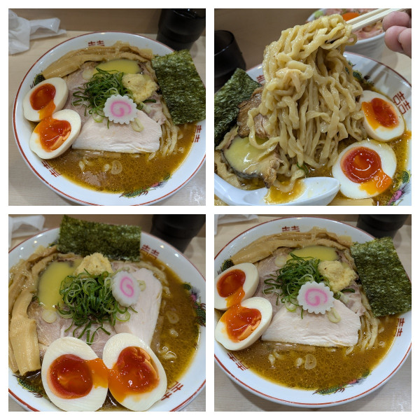 「【限定】生姜味噌ラーメン➕大盛り」@手揉み中華そば 中村の写真