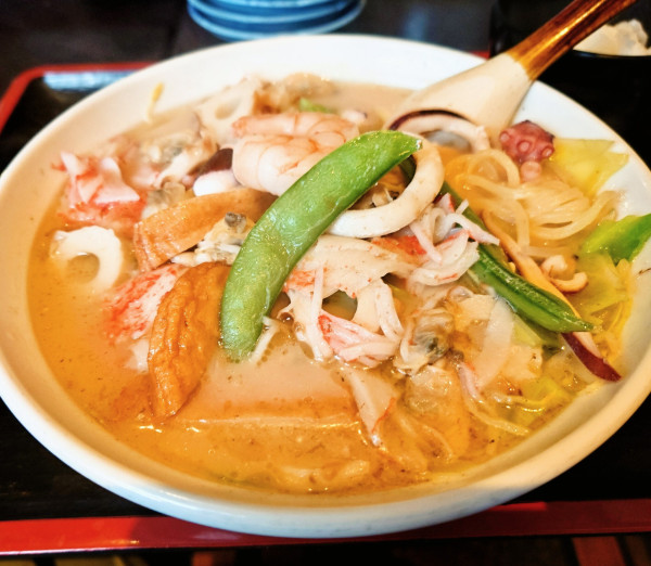 「ちゃんぽん麺＋Ｂセット」@麺屋とりたけの写真