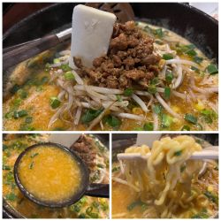 味噌ラーメン中盛1000円バター120円瓶ビール680円