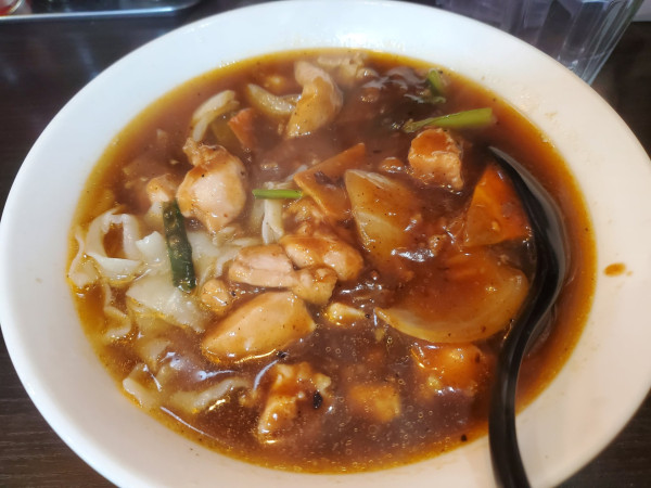 「火龍刀削麺」@龍昇飯店の写真