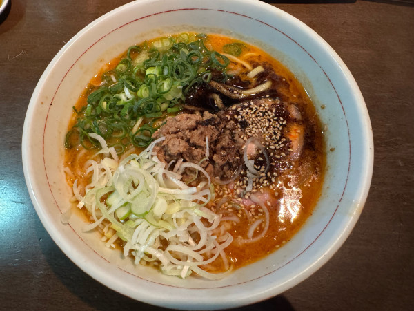 「辛味噌らぁ麺」@麺や 虎徹の写真