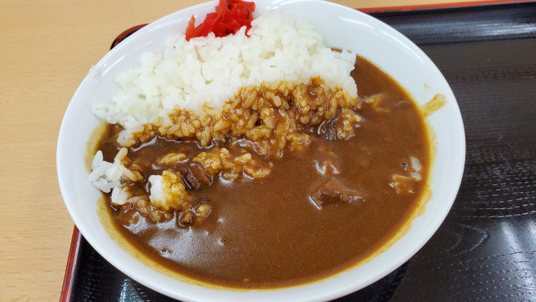 「ミニカレー」@東北自動車道 安積PA上り フードコートの写真