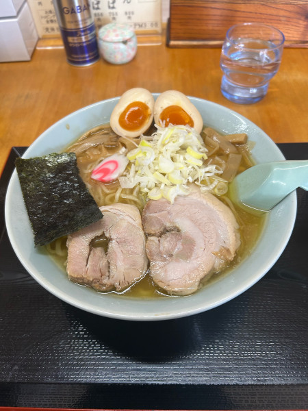 「手打ち中華そば,味玉,チャーシュー麺」@中華そば 香十の写真