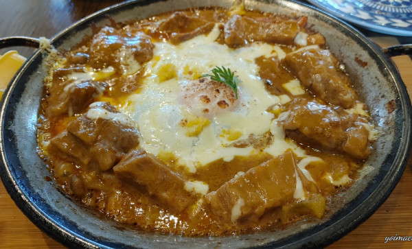 「和牛ゴロゴロ焼きカレー」@世界にひとつだけの焼きカレー プリンセスピピ門司港の写真