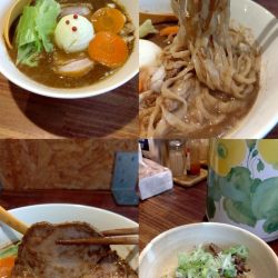 『ビーフラーメン+牛すじ丼(￥900+500)』