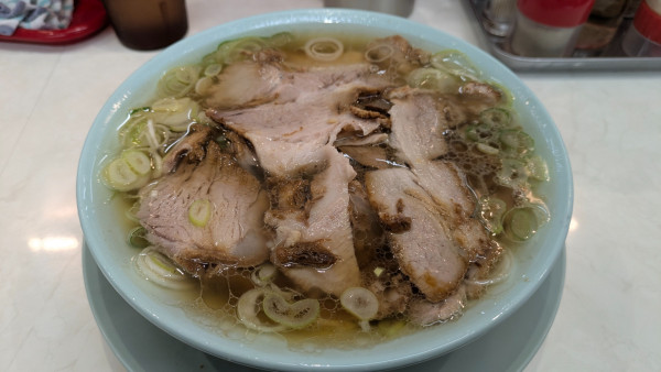 「チャーシュー麺」@なぎちゃんラーメン 行徳店の写真