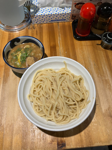 「ニボニボつけ麺　950円」@麺匠 克味の写真