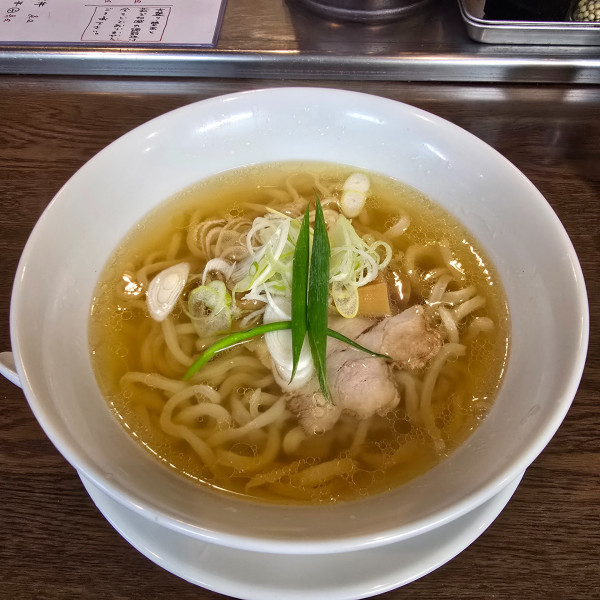 「塩 イリコ」@手打ち麺 やす田の写真