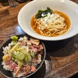 朝ラー 煮干醤油