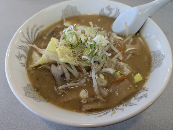 「ミソラーメン1100円」@麺家なおすけの写真