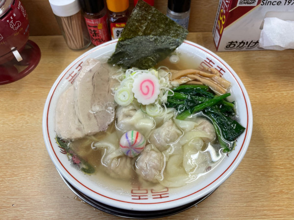 「ワンタン麺」@ラーメン丈の写真