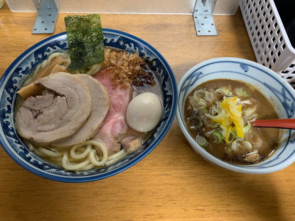 「特製つけ麺」@中華そば つけ麺 村岡屋の写真