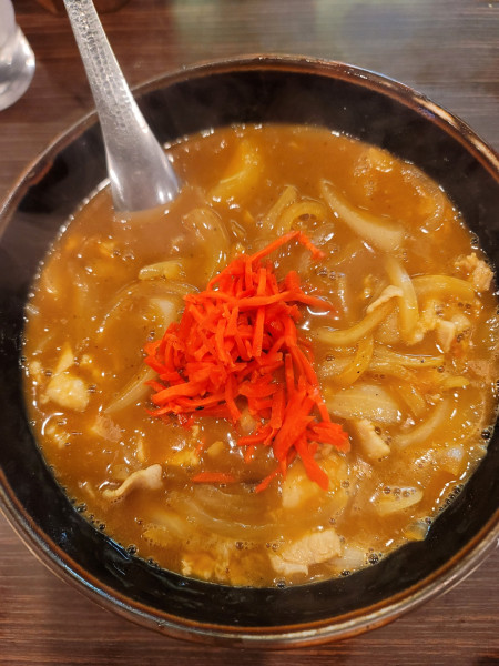 「カレーラーメン 紅入り」@らーめん ほくしん 江戸川大杉店の写真