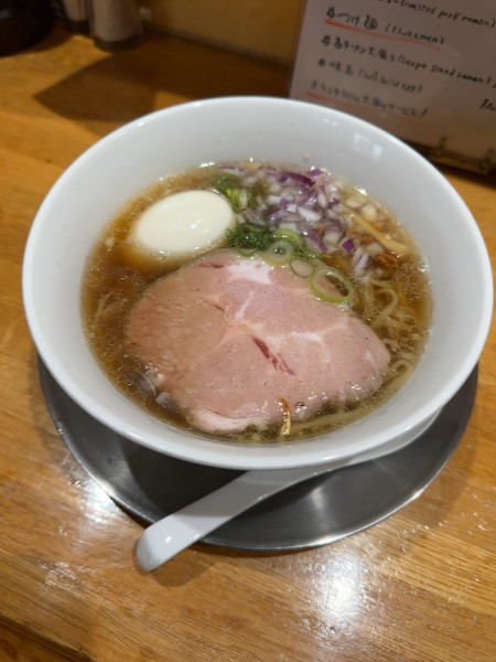 「醤油ラーメン 味玉」@讃岐ロックの写真