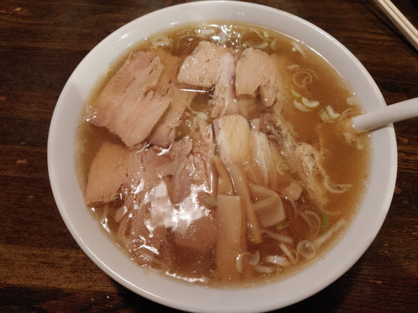 「チャーシューメン　大盛り無料　850円」@いちばんの写真