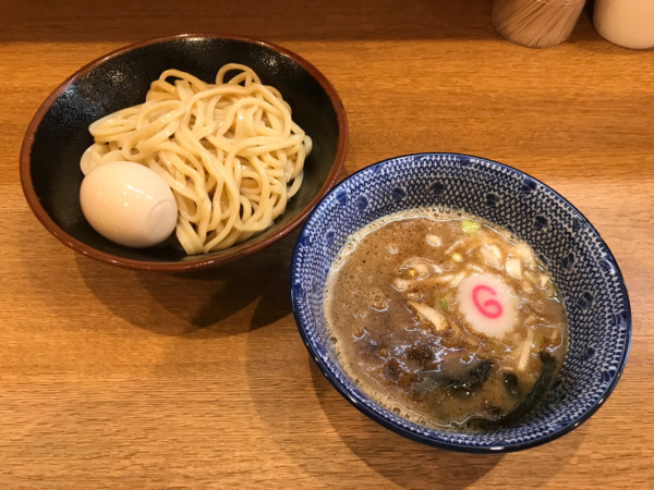 「つけめん 小 950円＋クーポン味玉」@つけめん さく間の写真