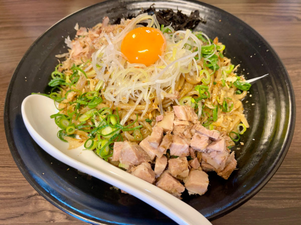 「まぜそば 400g」@花笑み中華そば かれんの写真