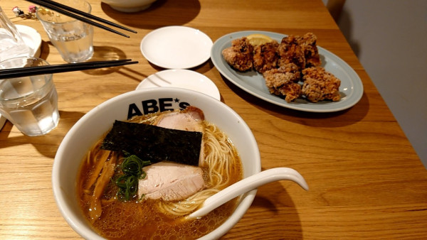 「丸鶏醤油」@ラーメン ABE'sの写真