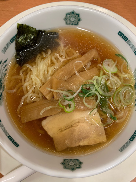 「半ラーメン」@日高屋 門前仲町不動前店の写真