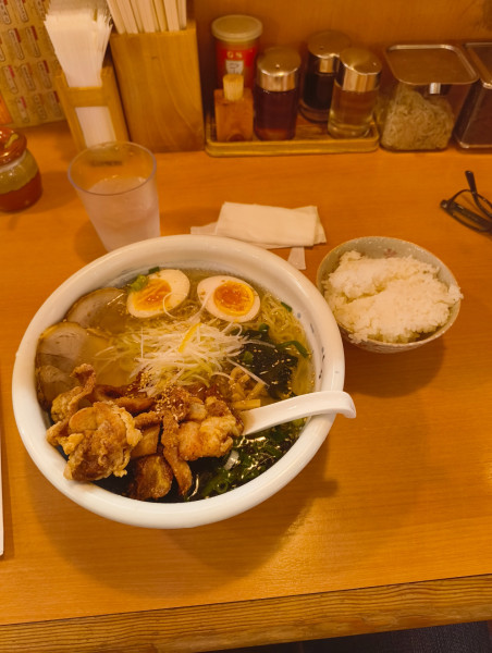 「名物男盛り　1000円」@俺流塩らーめん 神宮前店の写真