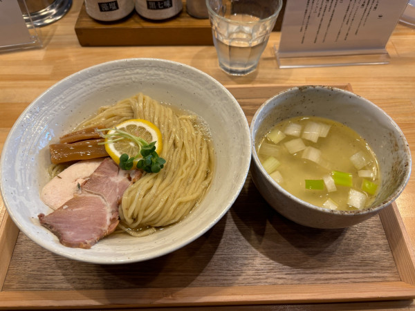 「昆布水つけ麺 塩」@MENYA OKIBIの写真