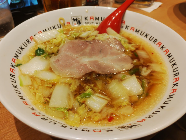 「おいしいラーメン 850円」@どうとんぼり神座 新宿店の写真