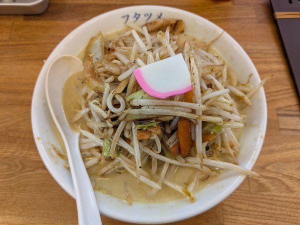 「濃厚カレータンメン」@極濃湯麺フタツメ 須坂店の写真