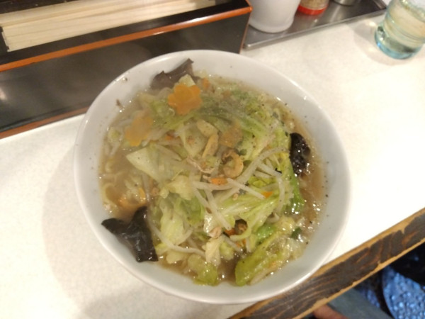 「タンメン　細麺」@麺処 まるよし商店の写真