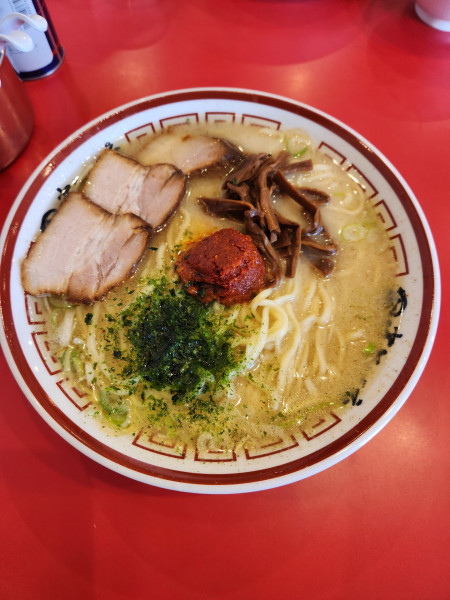 「山形辛味噌らーめん」@中華そば専門 田中そば店 大宮別所店の写真