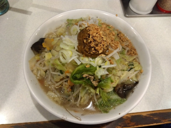 「たまカレータンメン　太麺　大盛」@麺処 まるよし商店の写真