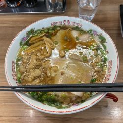 中華そば大盛背脂多め