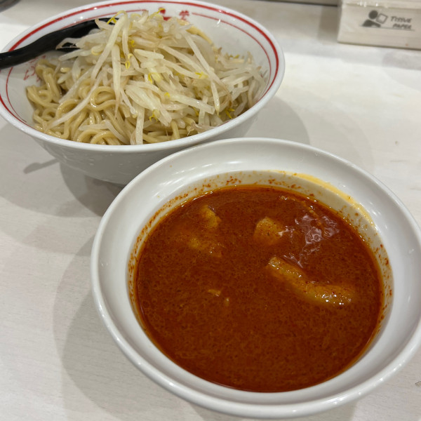 「冷し味噌ラーメン 辛10」@蒙古タンメン 中本 渋谷店の写真