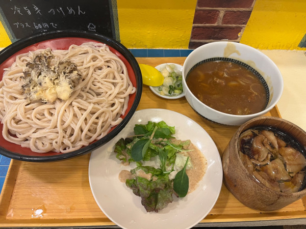 「ダブルつけめん、3L5玉＋マイタケ天」@涼太郎の写真