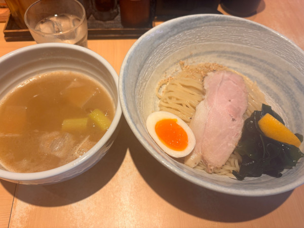 「中濃塩つけ麺」@つけ麺 道の写真