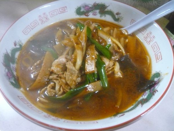 「極辛ラーメン」@岐阜屋の写真