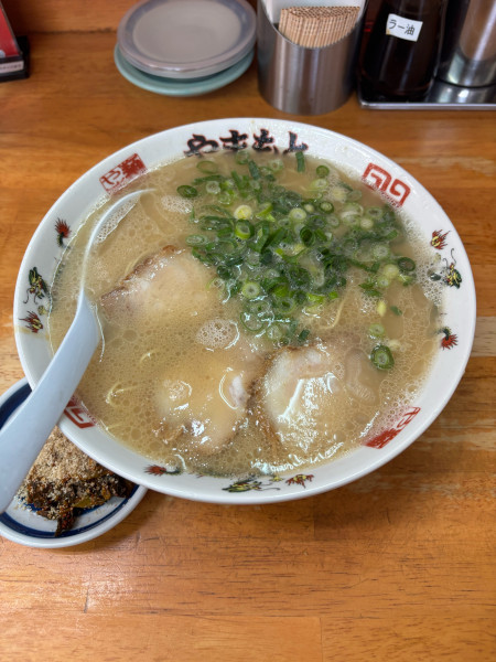 「ラーメン」@ラーメンやまもとの写真