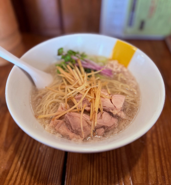 「塩生姜（コッテリ￥1000）」@塩生姜ら一麺専門店 MANNISH 蔵前店の写真