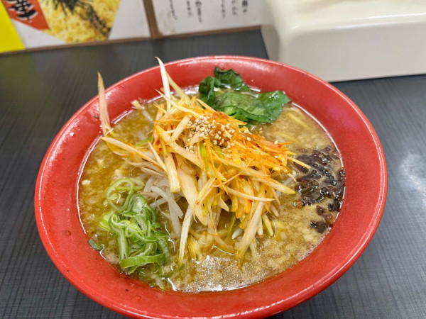 「ねぎラーメン七百円」@ホープ背油らーめん はやぶさの写真