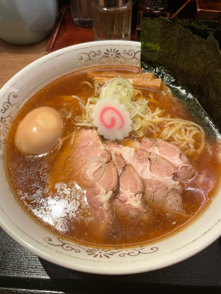 「特製中華そは（大盛り）」@中華そば 勝本の写真