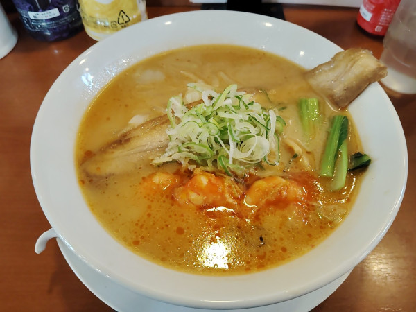 「えび味噌󠄀らーめん　　　890円」@幸楽苑 川崎宿河原店の写真