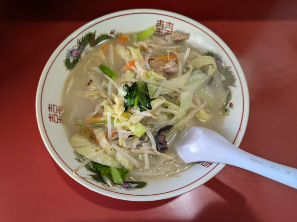 「タンメン：610円」@中華料理 大龍軒の写真